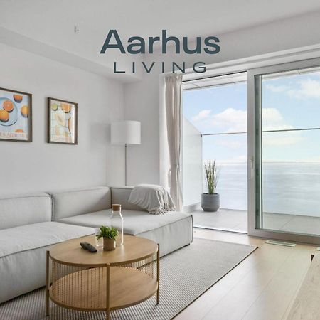 Apartament Endless Ocean Views With Private Balcony Århus Zewnętrze zdjęcie