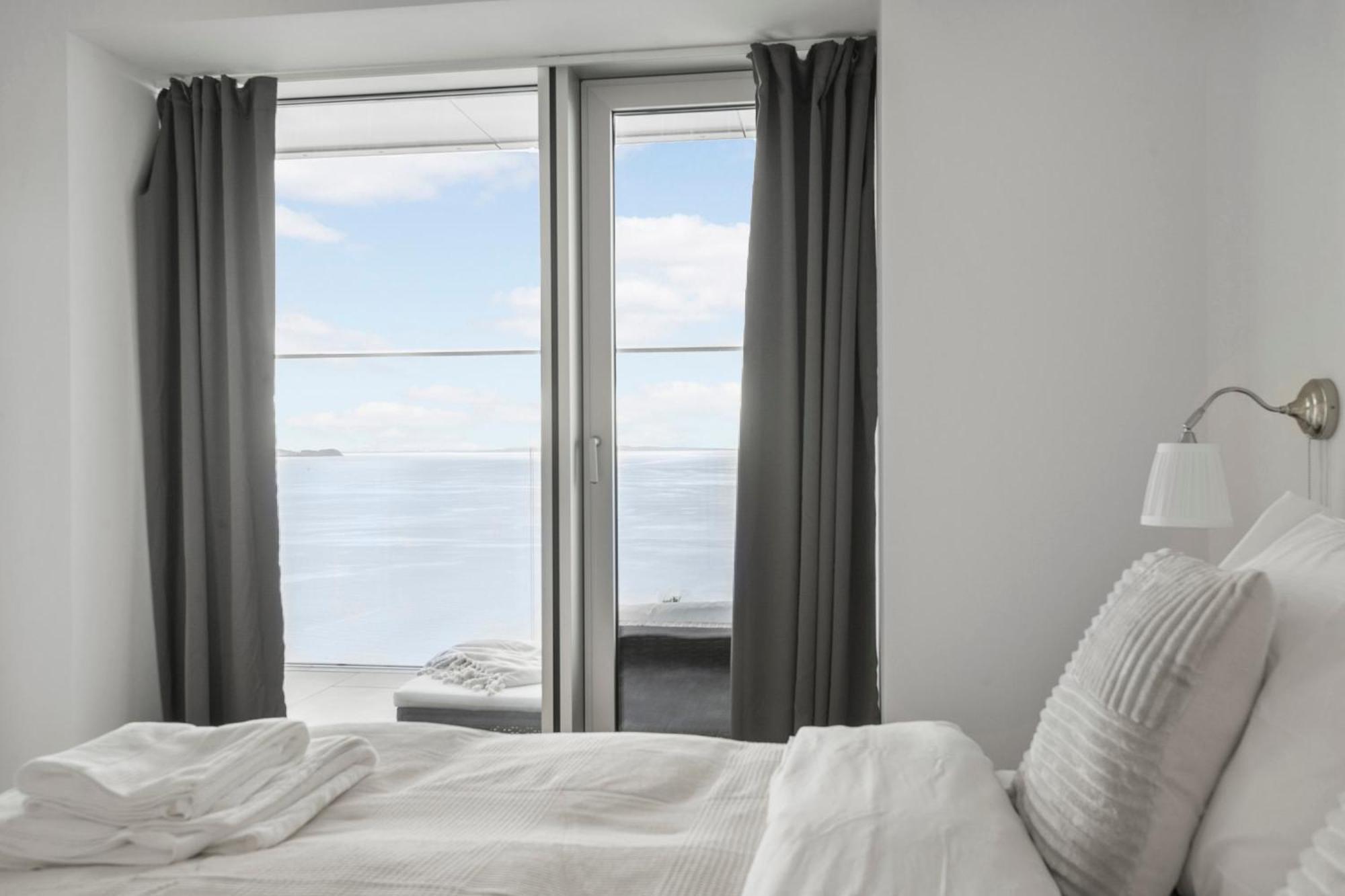 Apartament Endless Ocean Views With Private Balcony Århus Zewnętrze zdjęcie