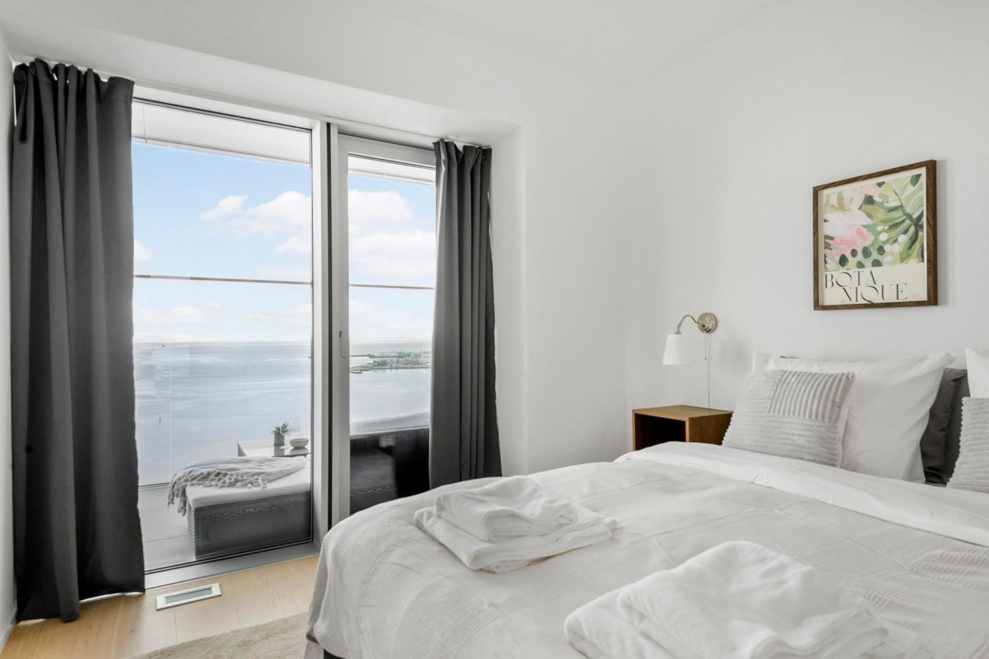 Apartament Endless Ocean Views With Private Balcony Århus Zewnętrze zdjęcie